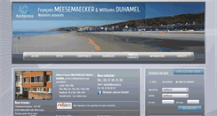 Desktop Screenshot of meesemaecker-duhamel-notaires.fr
